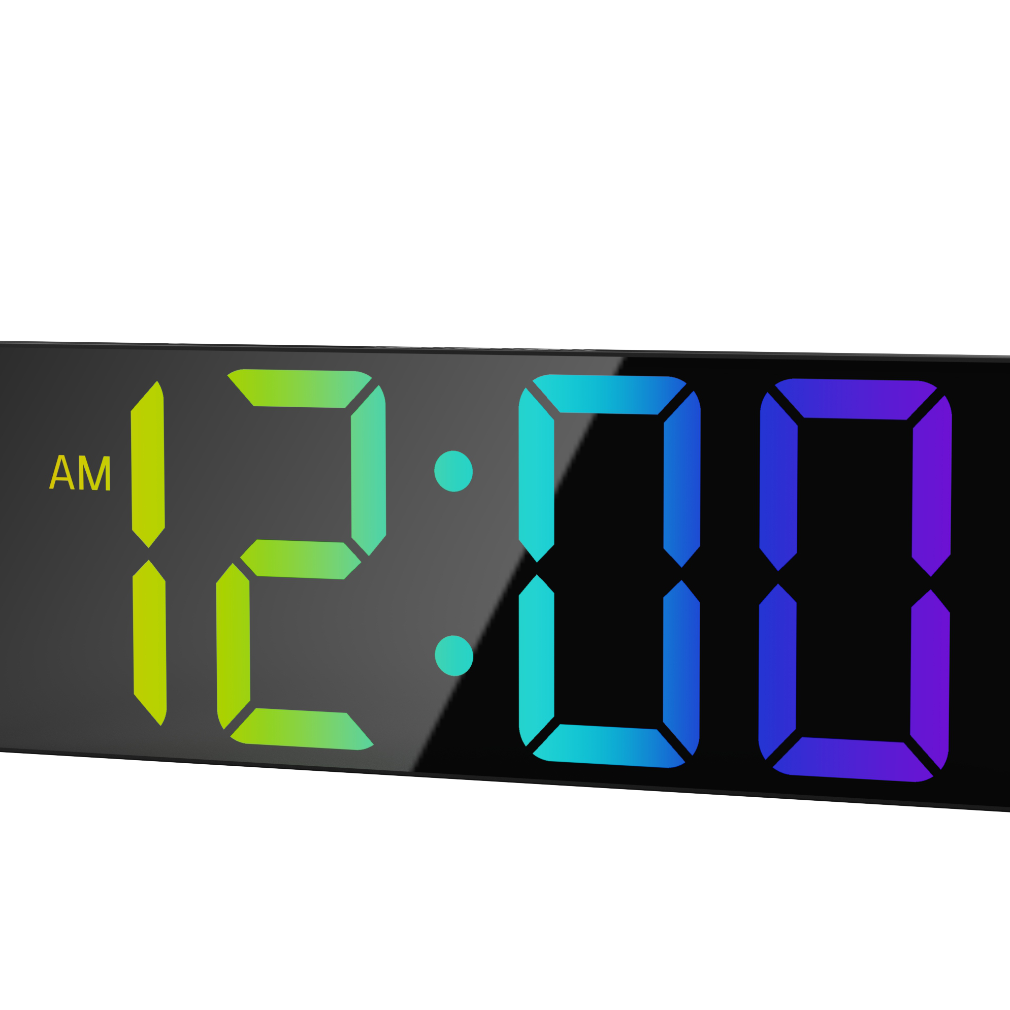 PH-05 12-Inch RGB Night Light Wall Clock