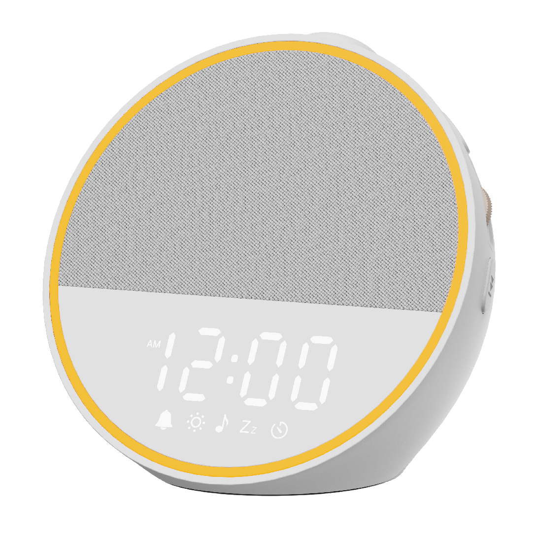SM-09 Fabric White Noise Alarm Clock with RGB Light